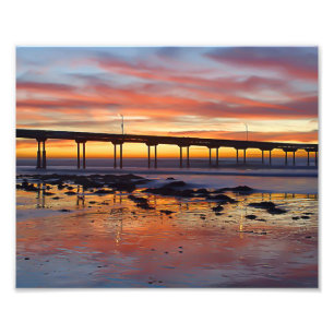 Foto Pier em um Sunset da Flórida