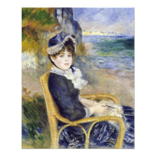 Foto Pierre-Auguste Renoir - À Beira-Mar