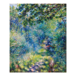 Foto Pierre-Auguste Renoir - Caminho na Floresta