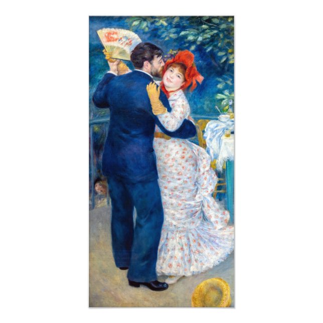 Foto Pierre-Auguste Renoir - Dança do País (Frente)