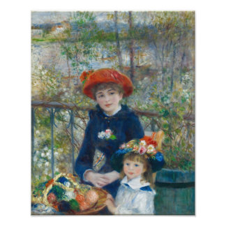 Foto Pierre-Auguste Renoir - Duas Irmãs