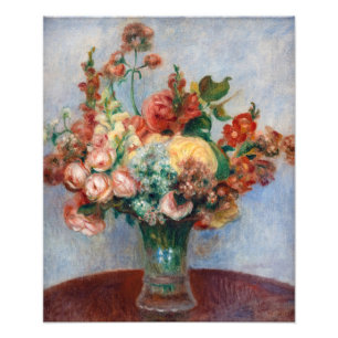 Foto Pierre-Auguste Renoir - Flores em um Vaso