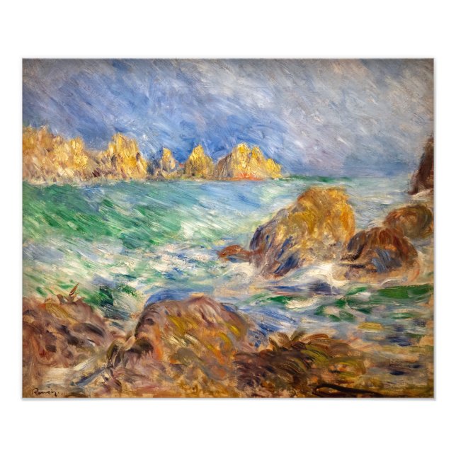 Foto Pierre-Auguste Renoir - Marine, Guernesey (Frente)