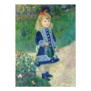 Foto Pierre-Auguste Renoir - Uma garota com uma lata de