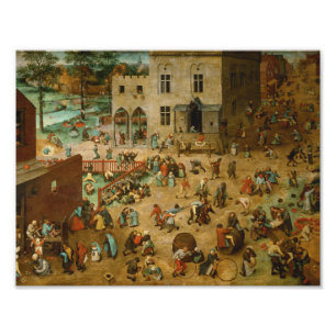 Foto Pieter Bruegel, o Velho - Jogos Infantis