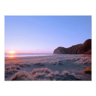 Foto Piha Dunes Sunset NZ