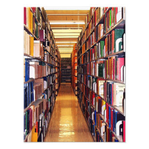 Foto Pilhas da biblioteca