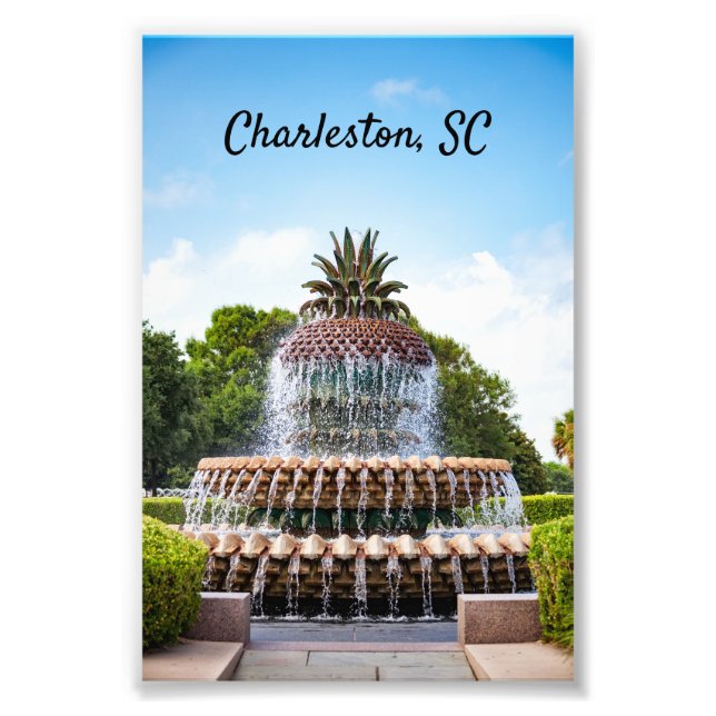 Foto Pineapple Fountain in Charleston, SC (Frente)