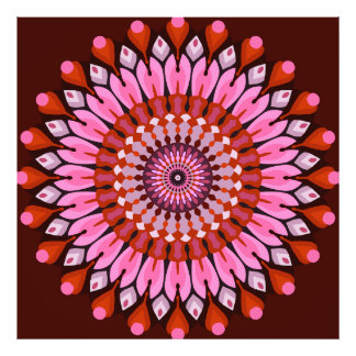 Foto Pink Mandala