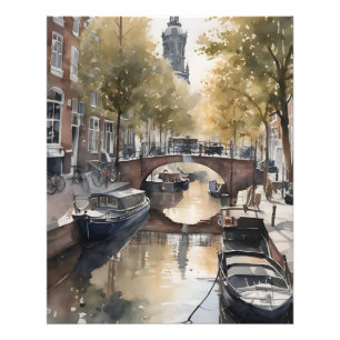 Foto Pintor aquoso de Amsterdã