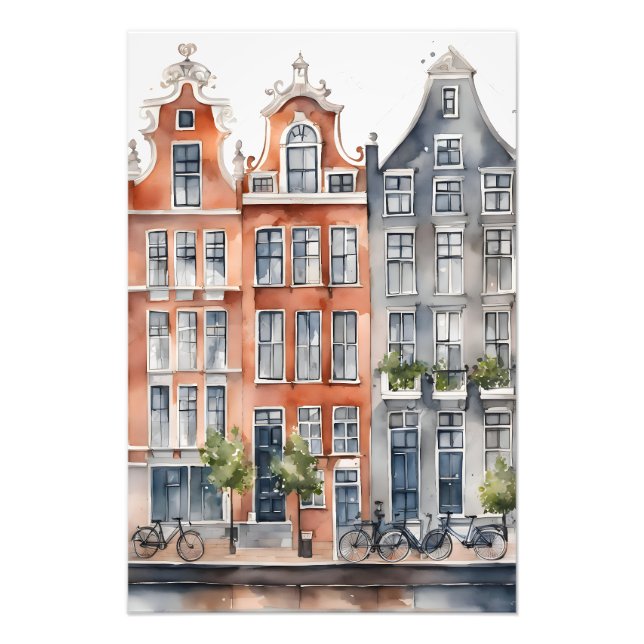 Foto Pintor aquoso de Amsterdã (Frente)