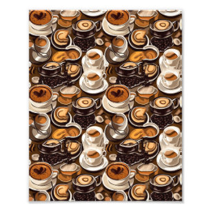 Foto Pintor De Café Cappuccino