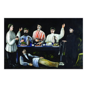 Foto pintor georgiano Niko Pirosmani