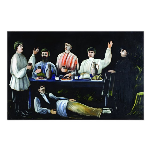 Foto pintor georgiano Niko Pirosmani (Frente)