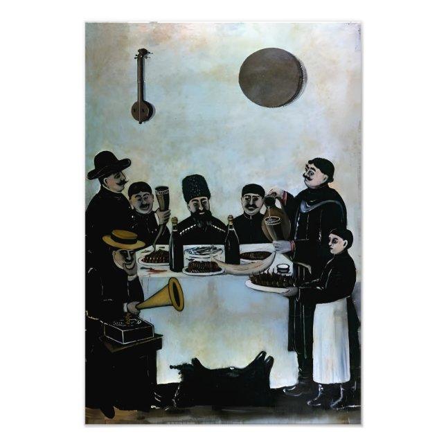 Foto pintor georgiano Niko Pirosmani (Frente)