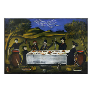 Foto pintor georgiano Niko Pirosmani