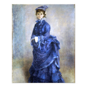 Foto Pintor impressionista de Lady Parisienne Renoir
