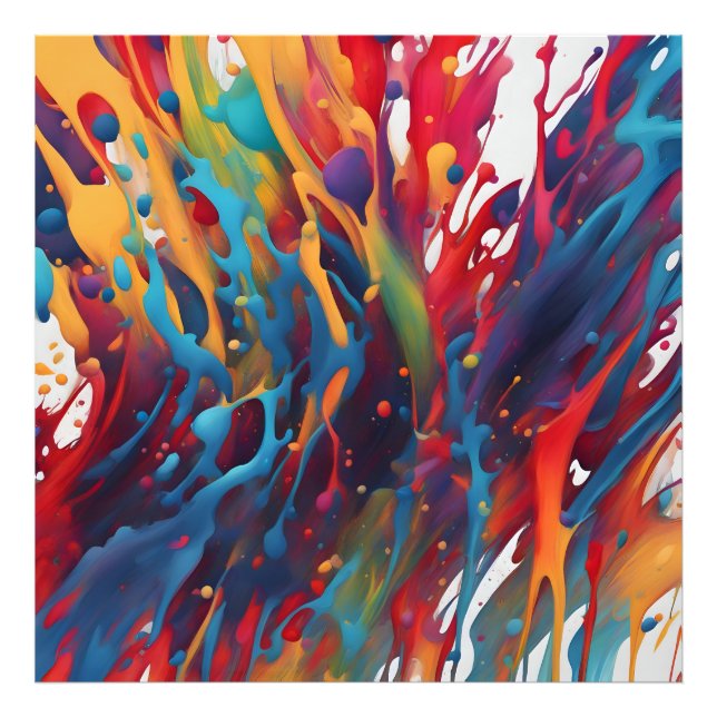 Foto pintura de abstrato (Frente)