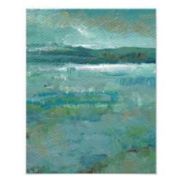 Foto Pintura de Abstrato na costa da praia do Oceano