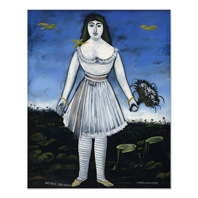 Foto Pintura Georgiana Niko Pirosmani (Frente)