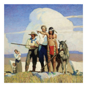 Foto Pioneiros da Arte Ocidental por NC Wyeth