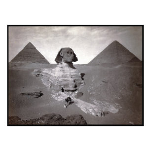 Foto Pirâmides de Sphinx e Giza do excelente Necropolis