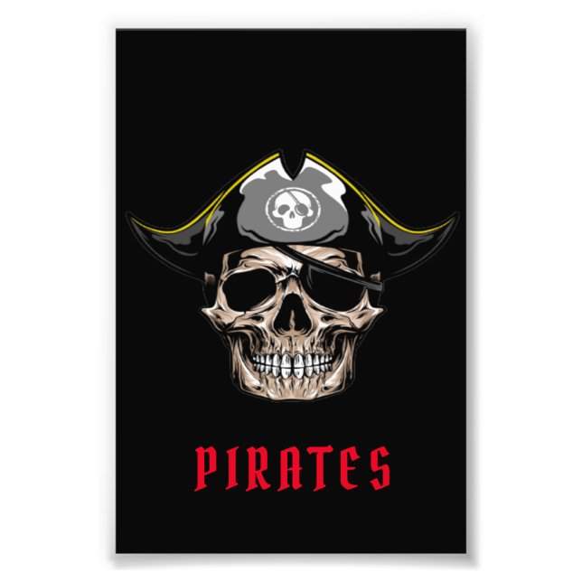 Foto Pirate Skull jolly roger (Frente)