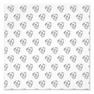 Foto pitbull desenhando simples cão amante branco preto