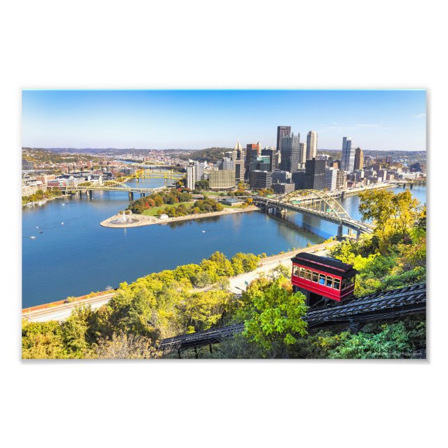 Foto Pittsburgh Pensilvânia Incline (Frente)