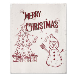 Foto Playful Merry Christmas