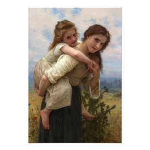 Foto Pleasant Burden por William Adolphe Bouguereau