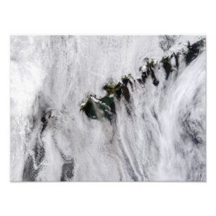 Foto Plumas do vulcão Okmok, Ilhas Aleutas