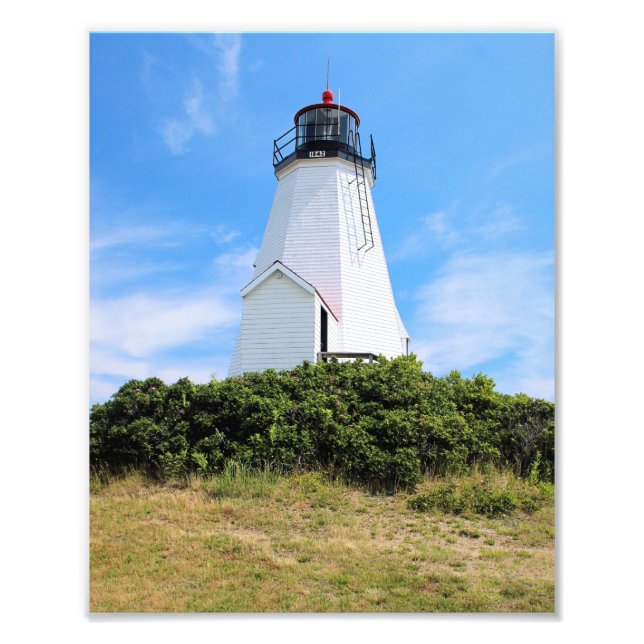 Foto Plymouth Lighthouse, "The Gurnet" Massachusetts (Frente)
