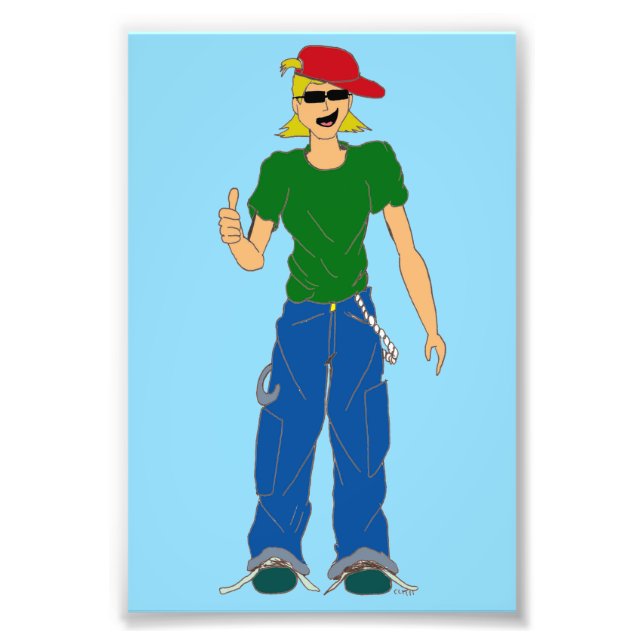 Foto polegares para cima (Frente)