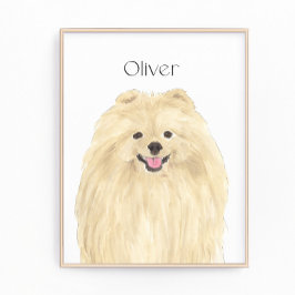 Foto Pomerânia de Arte Personalizada
