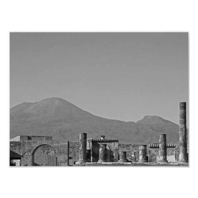 Foto Pompeia e Mt. Vesúvio (Frente)
