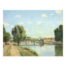 Pont Du Chemin De Fer Camille Pissarro