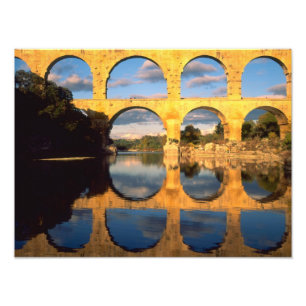 Foto Pont du Gard, Gardon River, Gard, Languedoc,