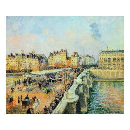 Foto Pont Neuf, Tarde, Sunlight Camille Pissarro