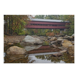 Foto Ponte Albany, logo após a Kancamagus