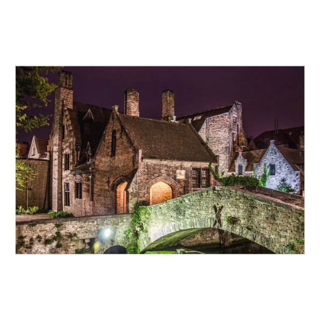 Foto Ponte Bonifacius em Bruges (Frente)