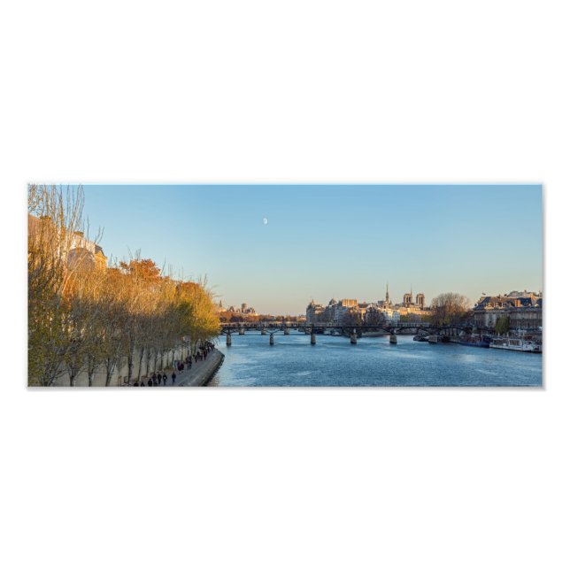 Foto Ponte das Artes e ilha da Cidade - Paris, França (Frente)