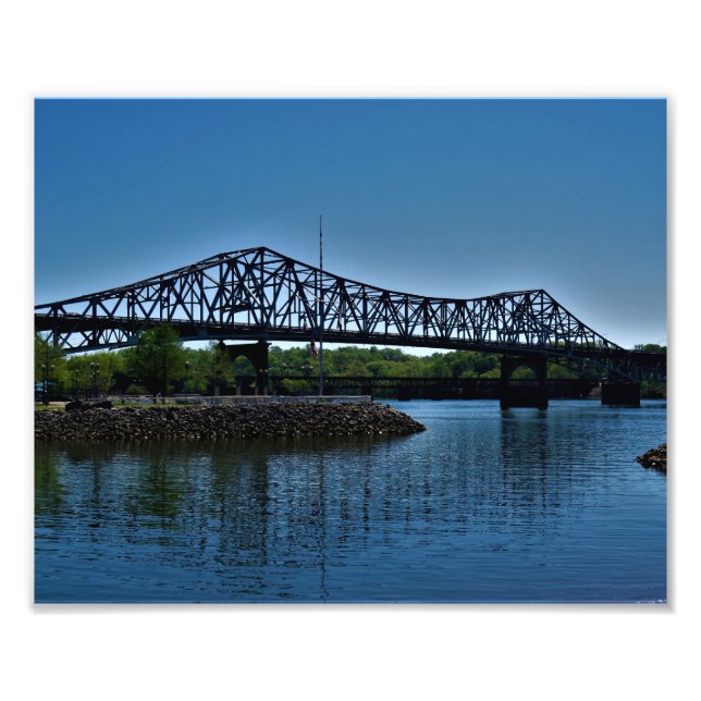 Foto Ponte de água azul (Frente)