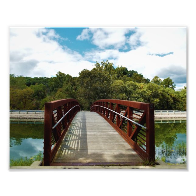 Foto ponte de caminhada (Frente)