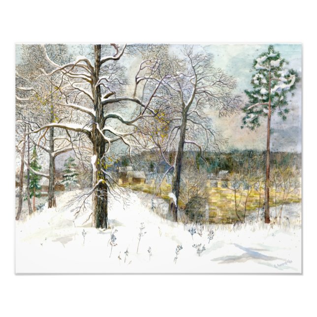 Foto ponte de inverno (Frente)