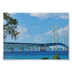 Foto Ponte de Mackinac do impressão