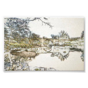 Foto Ponte do Diabo e Rio Lune Kirkby Lonsdale Arte