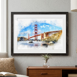 Foto Ponte Golden Gate Pastel em São Francisco