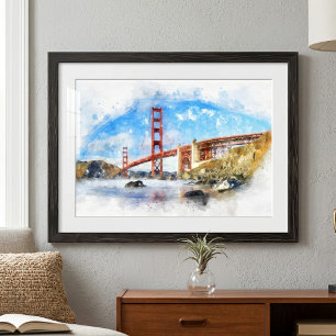 Foto Ponte Golden Gate Pastel em São Francisco