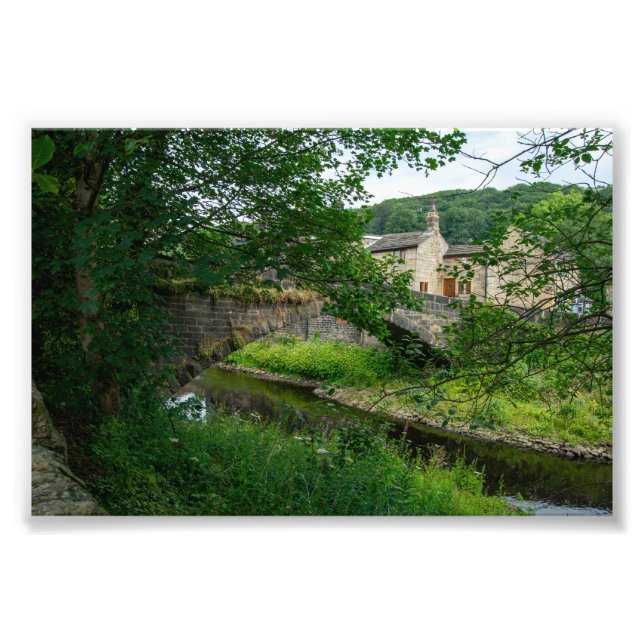Foto Ponte Hawksclough, Mytholmroyd (Frente)